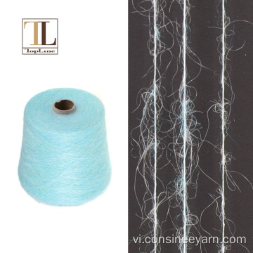 Top len lông cừu merino pha trộn sợi mohair